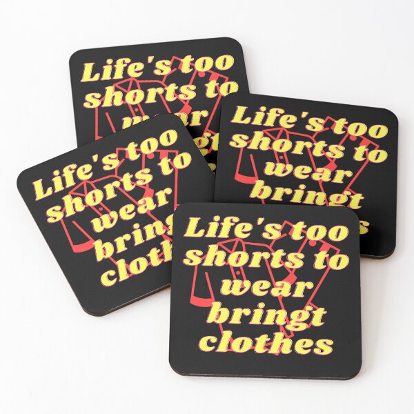 Item preview, Life's too shorts to wear brings clothes designed and sold by Sanooshop.