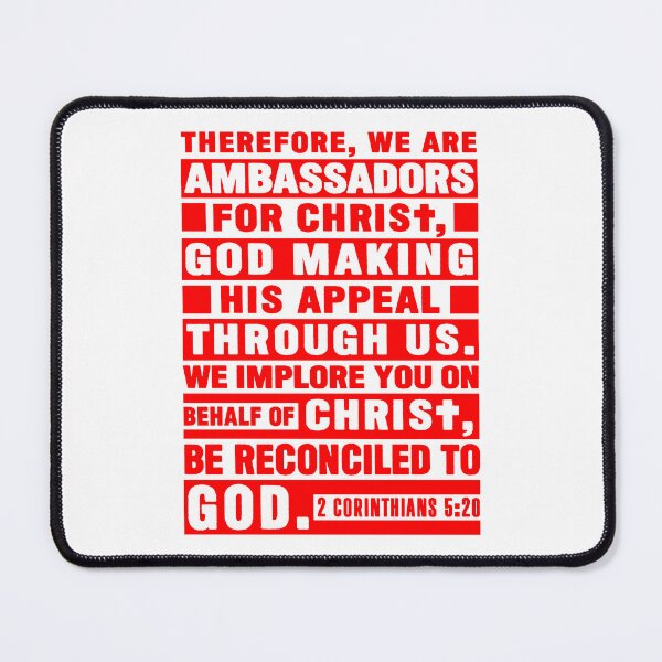 Item preview, 2 Corinthians 5:20 We Are Ambassadors For Christ designed and sold by plushism.