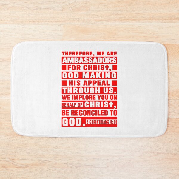 Item preview, 2 Corinthians 5:20 We Are Ambassadors For Christ designed and sold by plushism.