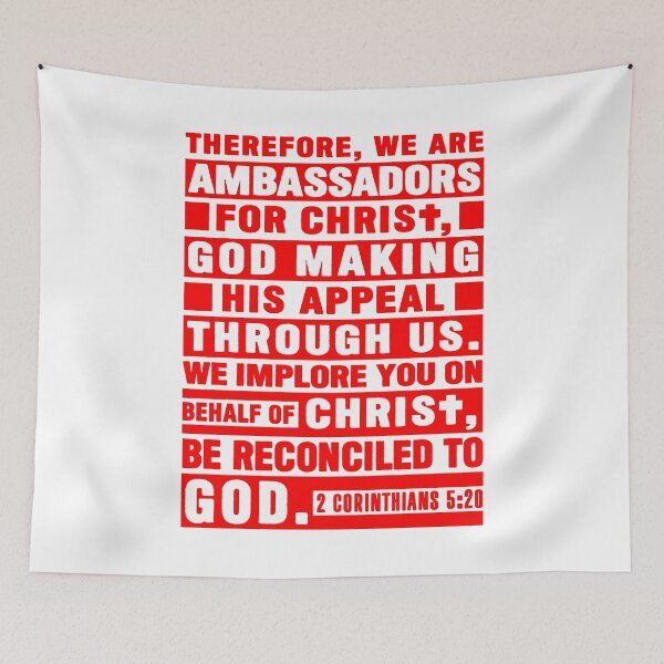 Item preview, 2 Corinthians 5:20 We Are Ambassadors For Christ designed and sold by plushism.