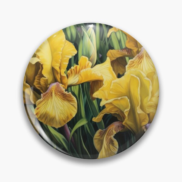 Item preview, Yellow Irises  designed and sold by Vanover Designs.