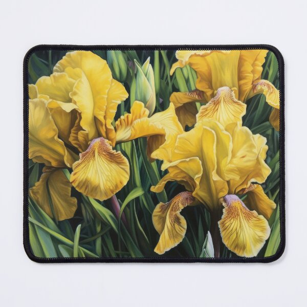 Item preview, Yellow Irises  designed and sold by Vanover Designs.