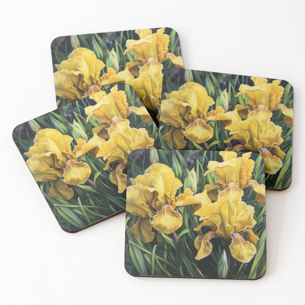 Item preview, Yellow Irises  designed and sold by Vanover Designs.