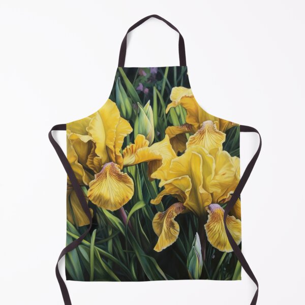 Item preview, Yellow Irises  designed and sold by Vanover Designs.