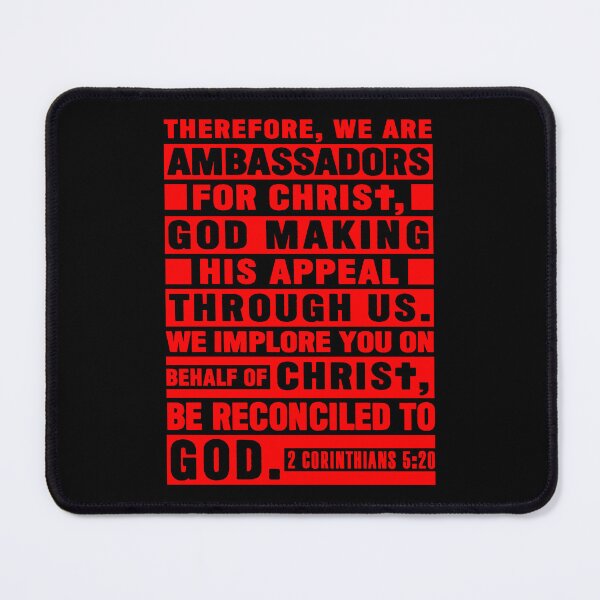 Item preview, 2 Corinthians 5:20 We Are Ambassadors For Christ designed and sold by plushism.