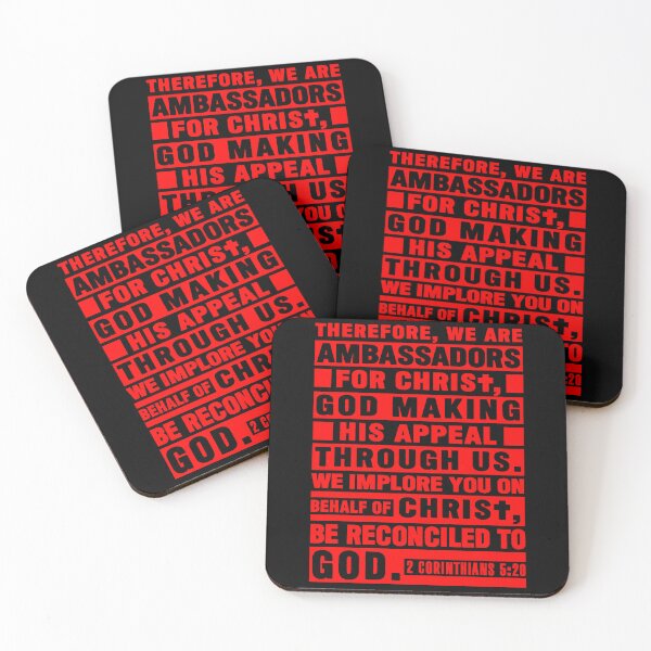 Item preview, 2 Corinthians 5:20 We Are Ambassadors For Christ designed and sold by plushism.