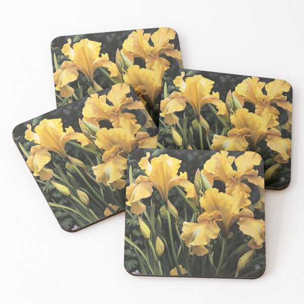 Item preview, Yellow Irises  designed and sold by Vanover Designs.
