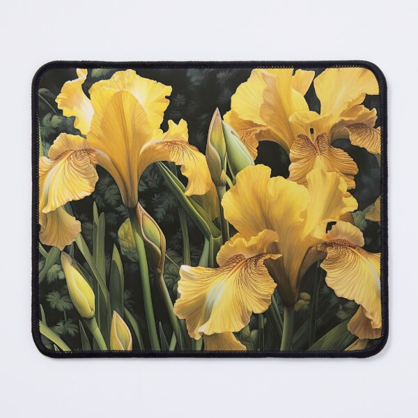 Item preview, Yellow Irises  designed and sold by Vanover Designs.