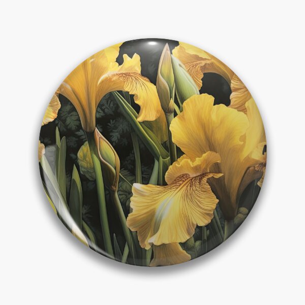 Item preview, Yellow Irises  designed and sold by Vanover Designs.