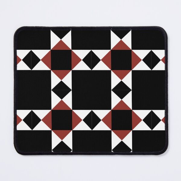 Item preview, Geometric design in black, white and red designed and sold by AxRiiseDesign.