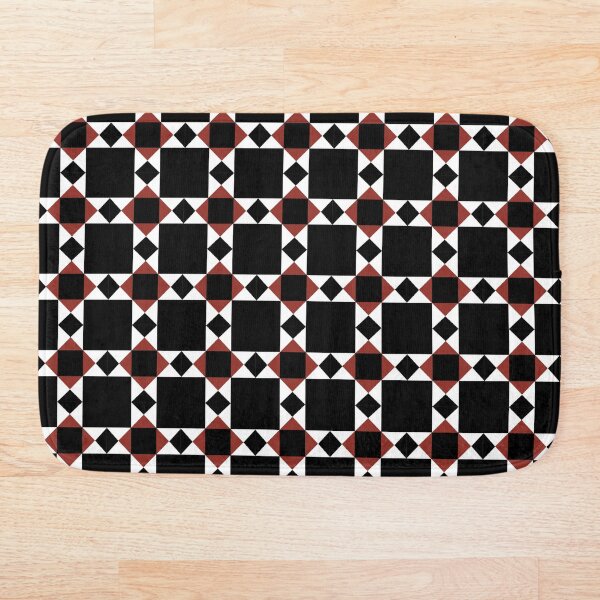 Artikelvorschau, Geometrisches Design in Schwarz, Weiß und Rot entworfen und verkauft von AxRiiseDesign.