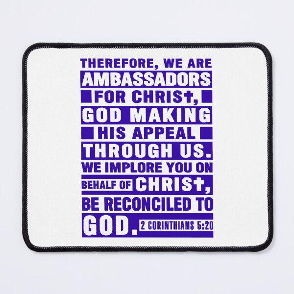 Item preview, 2 Corinthians 5:20 We Are Ambassadors For Christ designed and sold by plushism.