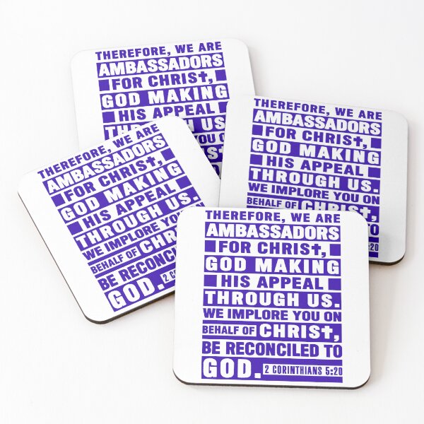 Item preview, 2 Corinthians 5:20 We Are Ambassadors For Christ designed and sold by plushism.