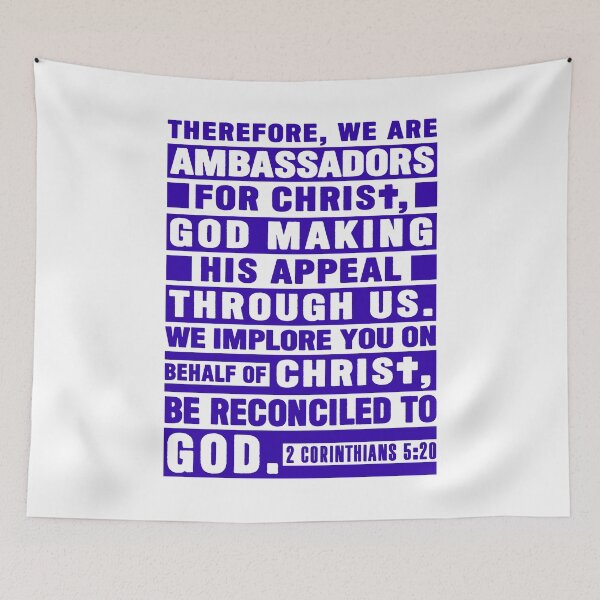 Item preview, 2 Corinthians 5:20 We Are Ambassadors For Christ designed and sold by plushism.