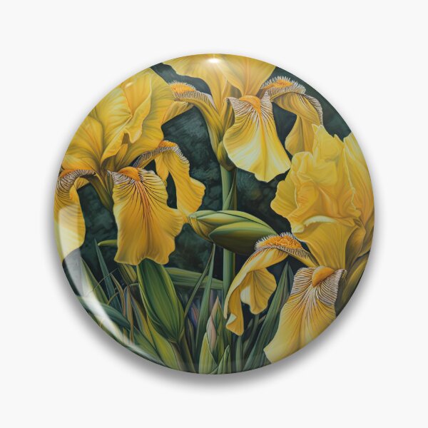 Item preview, Yellow Irises  designed and sold by Vanover Designs.