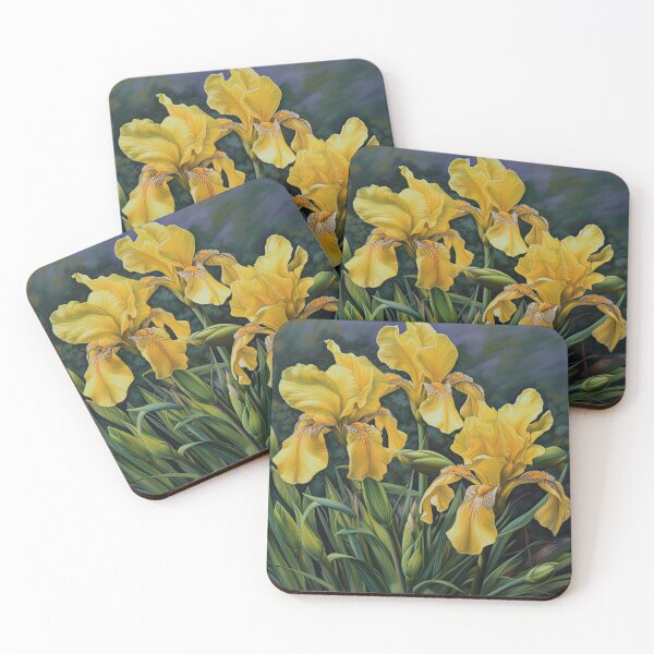 Item preview, Yellow Irises  designed and sold by Vanover Designs.