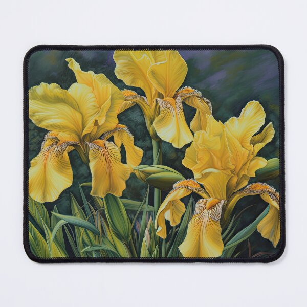 Item preview, Yellow Irises  designed and sold by Vanover Designs.