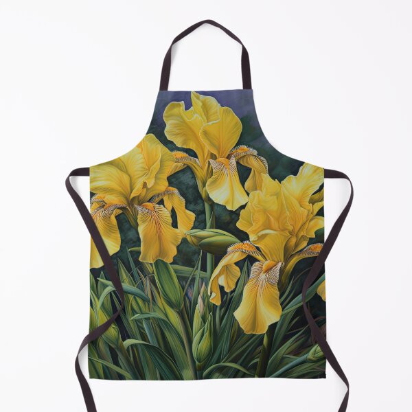 Item preview, Yellow Irises  designed and sold by Vanover Designs.