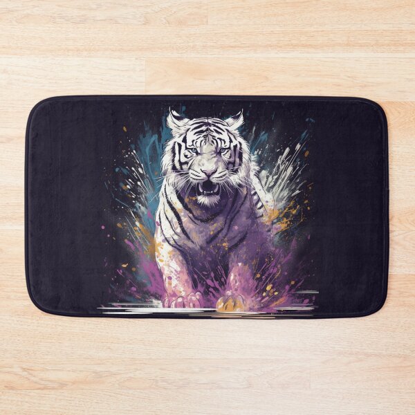 Item preview, Pure White Tiger designed and sold by letsgetinspired.