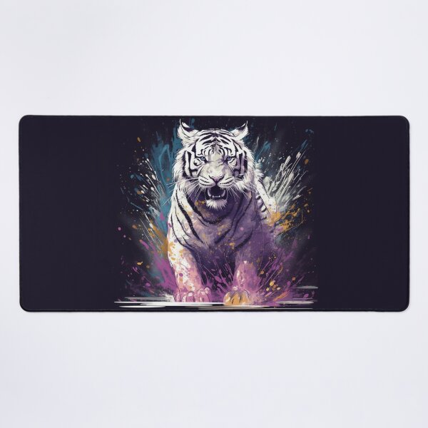 Item preview, Pure White Tiger designed and sold by letsgetinspired.