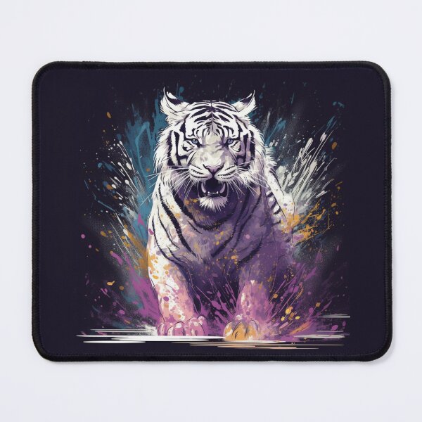 Item preview, Pure White Tiger designed and sold by letsgetinspired.