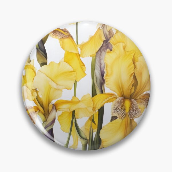Item preview, Yellow Irises  designed and sold by Vanover Designs.