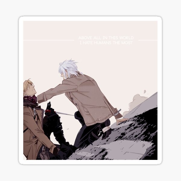 Allen Walker Stikers and posters Sticker