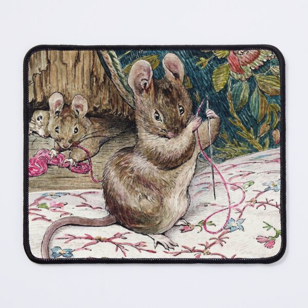 Item preview, The Mice Go to Work - The Tailor of Gloucester - Beatrix Potter designed and sold by forgottenbeauty.