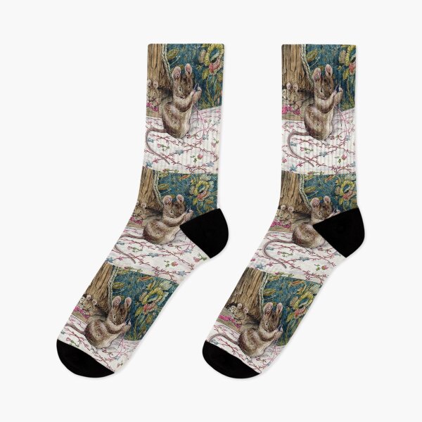 Item preview, The Mice Go to Work - The Tailor of Gloucester - Beatrix Potter designed and sold by forgottenbeauty.