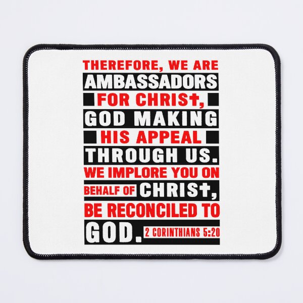 Item preview, 2 Corinthians 5:20 We Are Ambassadors For Christ designed and sold by plushism.