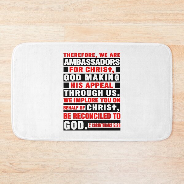 Item preview, 2 Corinthians 5:20 We Are Ambassadors For Christ designed and sold by plushism.
