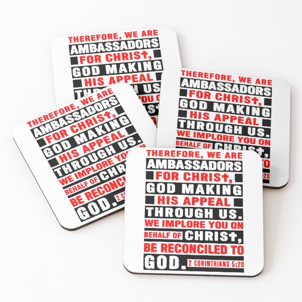Item preview, 2 Corinthians 5:20 We Are Ambassadors For Christ designed and sold by plushism.
