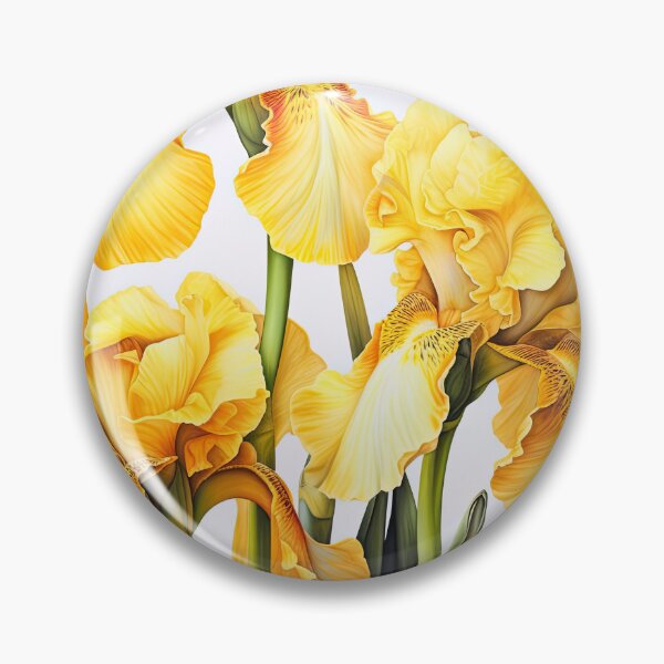 Item preview, Yellow Irises  designed and sold by Vanover Designs.