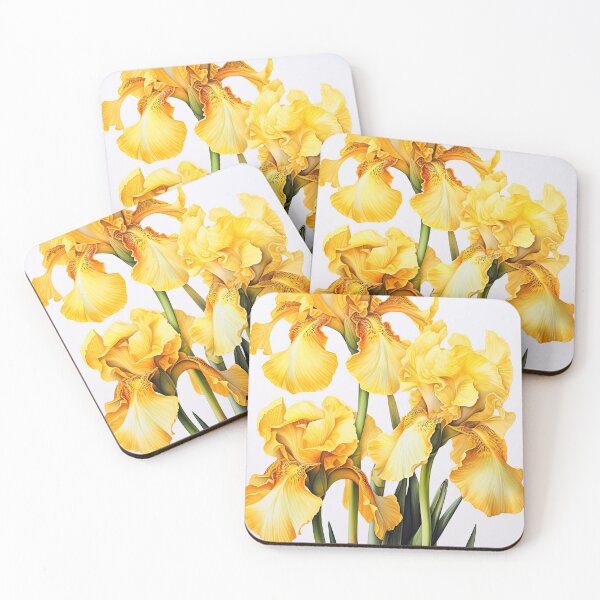 Item preview, Yellow Irises  designed and sold by Vanover Designs.