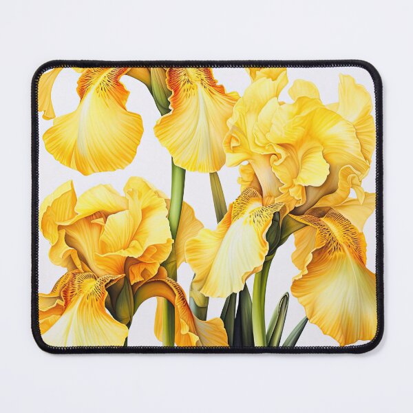 Item preview, Yellow Irises  designed and sold by Vanover Designs.