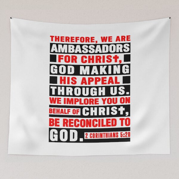 Item preview, 2 Corinthians 5:20 We Are Ambassadors For Christ designed and sold by plushism.