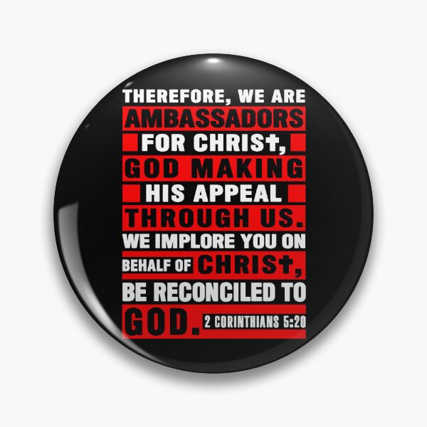 Item preview, 2 Corinthians 5:20 We Are Ambassadors For Christ designed and sold by plushism.