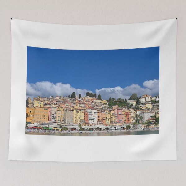 Item preview, Menton, France, view of the French Riviera, in the South of France designed and sold by goceris.