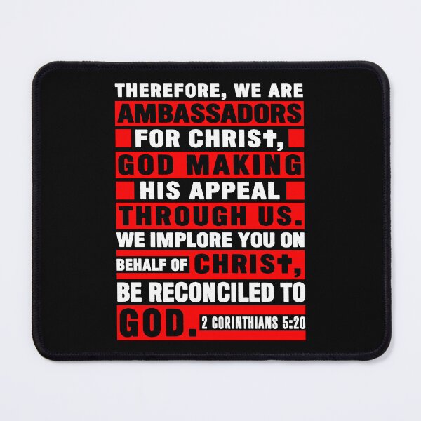 Item preview, 2 Corinthians 5:20 We Are Ambassadors For Christ designed and sold by plushism.