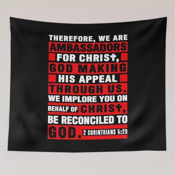 Item preview, 2 Corinthians 5:20 We Are Ambassadors For Christ designed and sold by plushism.