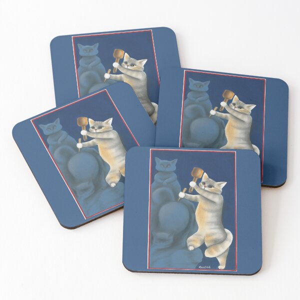 Item preview, Labor day: Stonemason: For cat lovers designed and sold by gatteria.
