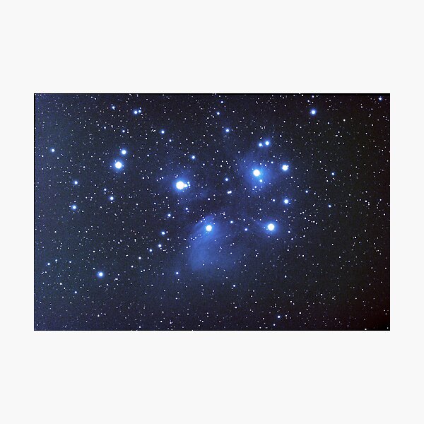 M45 seven sisters Photographic Print