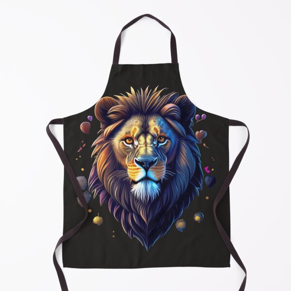 Item preview, Gold lion head design designed and sold by Minpadesign.