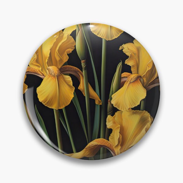 Item preview, Yellow Irises  designed and sold by Vanover Designs.