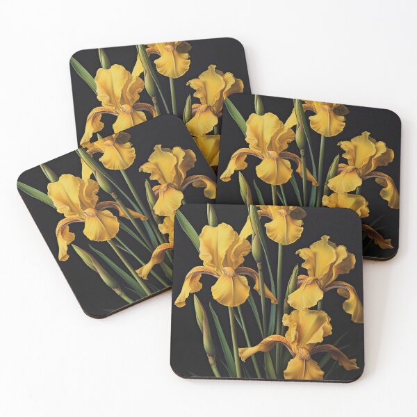 Item preview, Yellow Irises  designed and sold by Vanover Designs.
