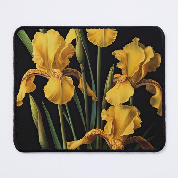 Item preview, Yellow Irises  designed and sold by Vanover Designs.