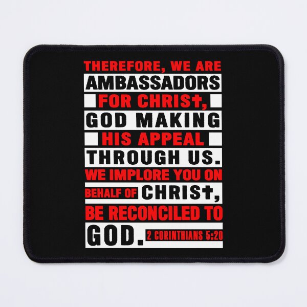 Item preview, 2 Corinthians 5:20 We Are Ambassadors For Christ designed and sold by plushism.