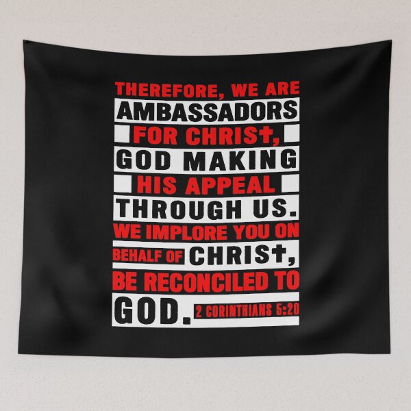 Item preview, 2 Corinthians 5:20 We Are Ambassadors For Christ designed and sold by plushism.