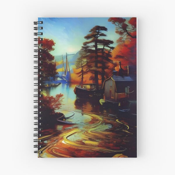 Item preview, Paisaje campestre rústico, empaste, Ai Generated Art designed and sold by ACC .