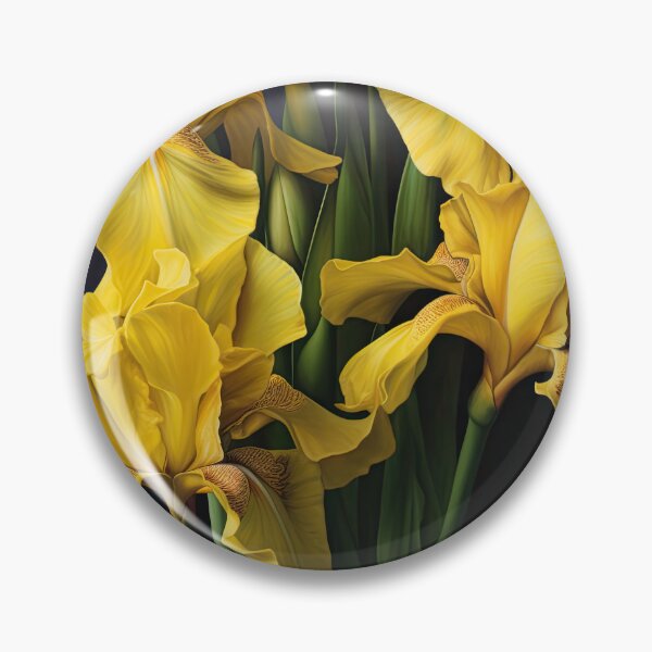 Item preview, Yellow Irises  designed and sold by Vanover Designs.